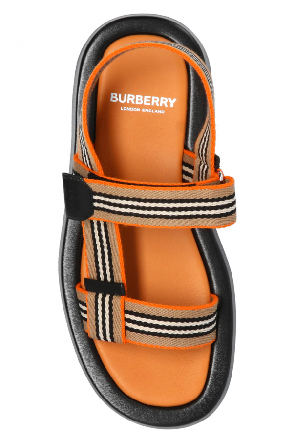 Burberry sandals on sale kids orange